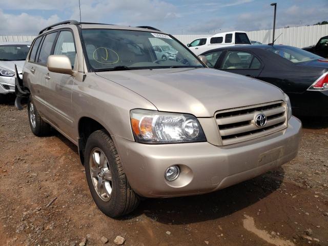 TOYOTA HIGHLANDER 2004 with VIN JTEEP21A740051131 - Photo from auction