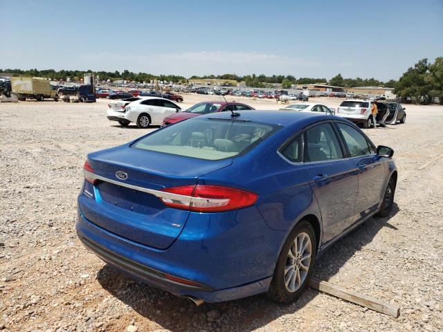 Photo 4 from auction – 2017 FORD FUSION SE with VIN 3FA6P0H71HR375081