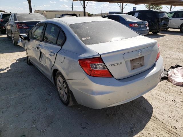 Photo 3 from auction – 2012 HONDA CIVIC LX with VIN 2HGFB2F54CH509884