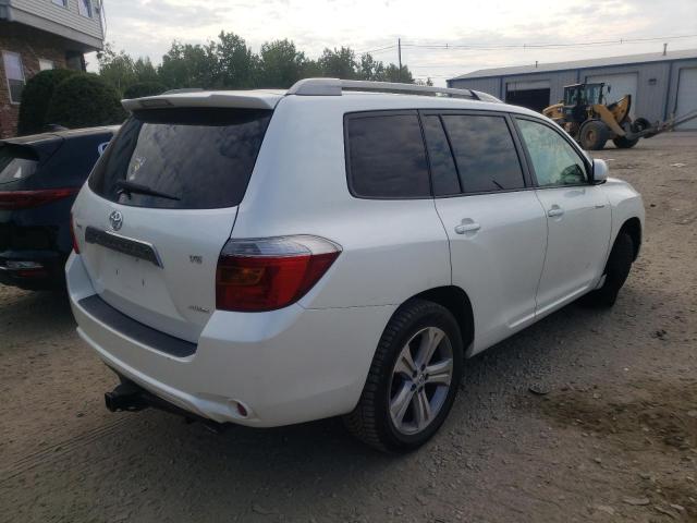Photo 4 from auction – 2008 TOYOTA HIGHLANDER with VIN JTEES43A282039549