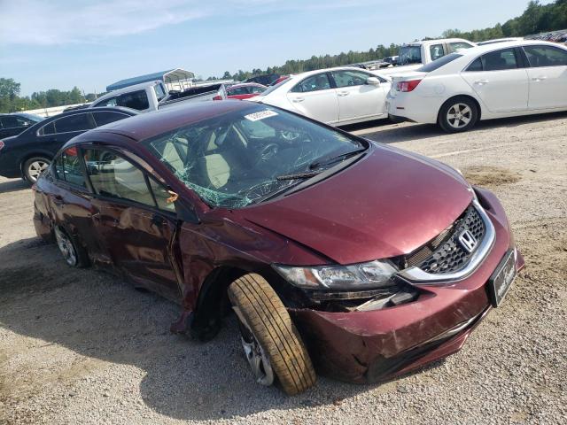 HONDA CIVIC LX 2013 with VIN 2HGFB2F56DH571370 - Photo from auction