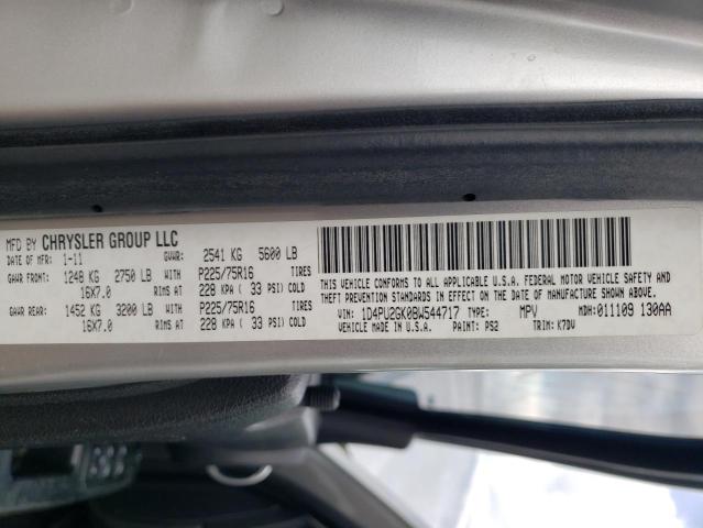 Photo 10 from auction – 2011 DODGE NITRO SE with VIN 1D4PU2GK0BW544717