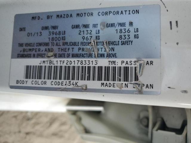 Photo 10 from auction – 2013 MAZDA 3 I with VIN JM1BL1TF2D1783313