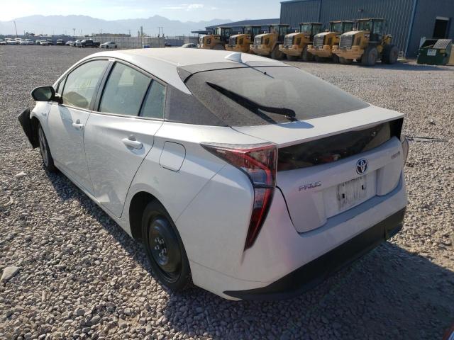 Photo 3 from auction – 2016 TOYOTA PRIUS with VIN JTDKARFU3G3022748