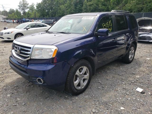 Photo 2 from auction – 2013 HONDA PILOT EXL with VIN 5FNYF4H53DB007976
