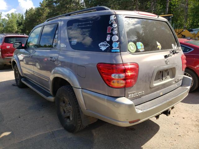 Photo 3 from auction – 2002 TOYOTA SEQUOIA SR with VIN 5TDBT44A92S074639