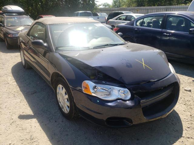 CHRYSLER SEBRING LX 2004 with VIN 1C3EL45X34N308593 - Photo from auction