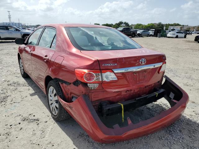 Photo 3 from auction – 2013 TOYOTA COROLLA BA with VIN 2T1BU4EE9DC983765