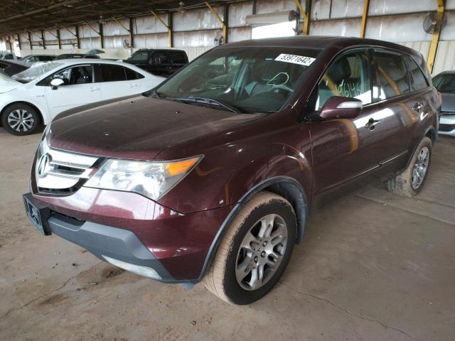 Photo 2 from auction – 2007 ACURA MDX TECHNO with VIN 2HNYD28437H531834