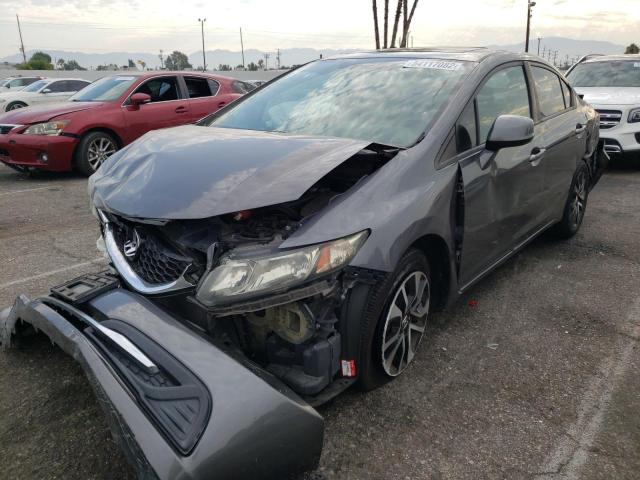 Photo 2 from auction – 2013 HONDA CIVIC EX with VIN 2HGFB2F87DH521698