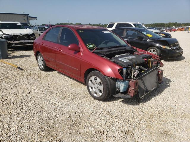 KIA SPECTRA LX 2006 with VIN KNAFE121365326164 - Photo from auction