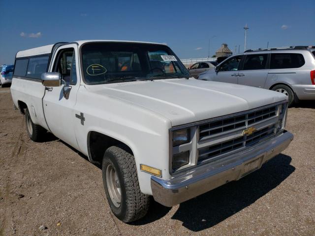 CHEVROLET C10 1985 with VIN 1GCDC14H7FS147458 - Photo from auction