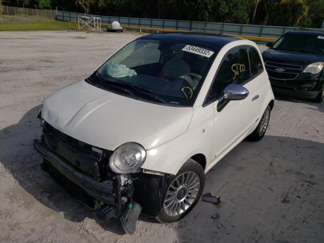 Photo 2 from auction – 2012 FIAT 500 LOUNGE with VIN 3C3CFFCR4CT208712