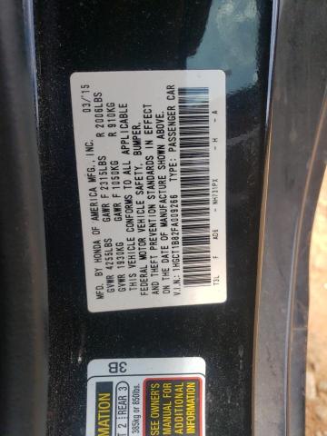 Photo 10 from auction – 2015 HONDA ACCORD EXL with VIN 1HGCT1B82FA009266