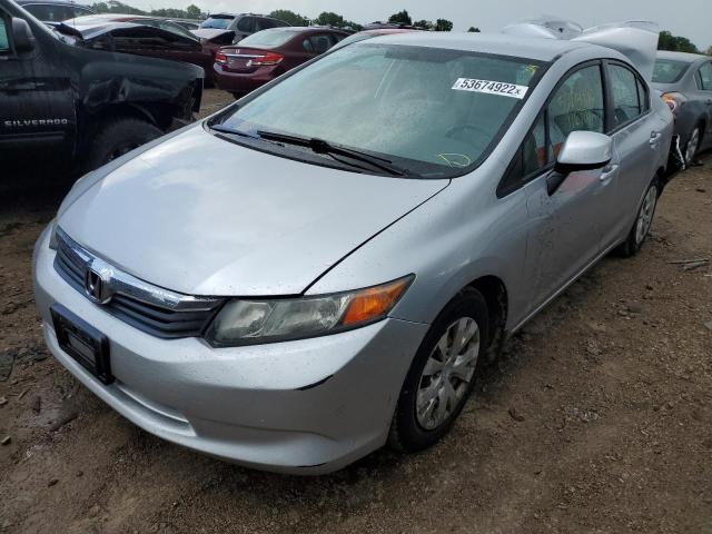 Photo 2 from auction – 2012 HONDA CIVIC LX with VIN 19XFB2F52CE099483
