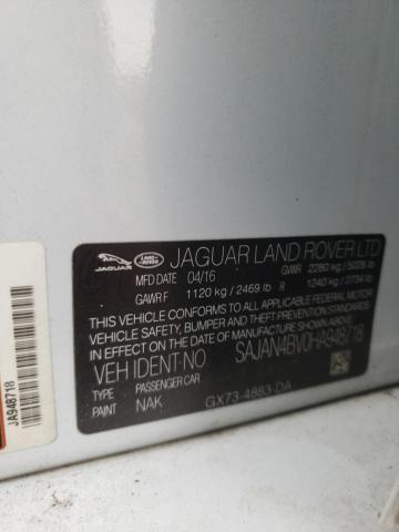 Photo 10 from auction – 2017 JAGUAR XE FIRST E with VIN SAJAN4BV0HA948718