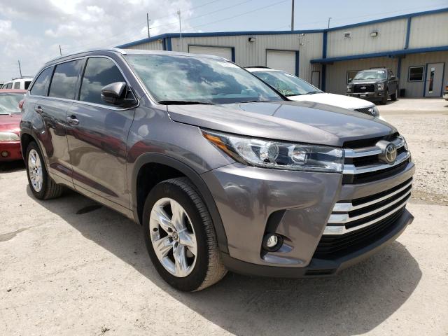 TOYOTA HIGHLANDER 2019 with VIN 5TDYZRFH4KS339676 - Photo from auction