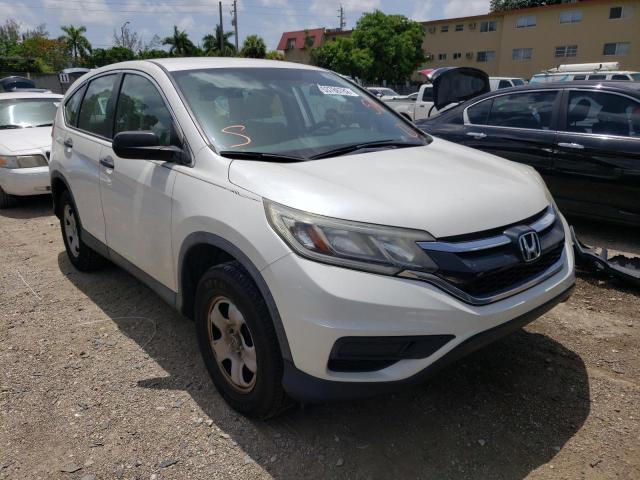 HONDA CR-V LX 2016 with VIN 5J6RM3H34GL011615 - Photo from auction