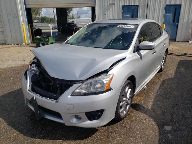Photo 2 from auction – 2014 NISSAN SENTRA S with VIN 3N1AB7AP3EL624374
