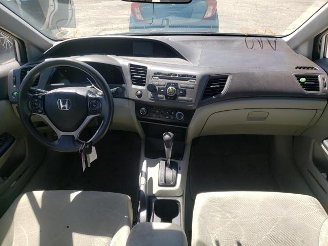 Photo 9 from auction – 2012 HONDA CIVIC HF with VIN 2HGFB2F66CH538862