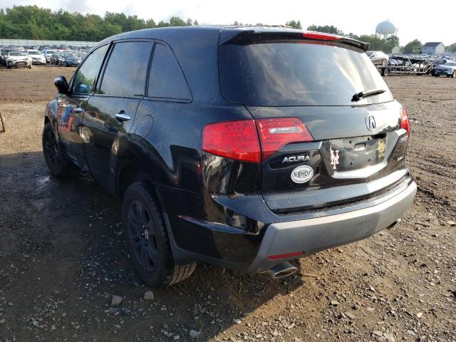 Photo 3 from auction – 2009 ACURA MDX TECHNO with VIN 2HNYD28449H526483