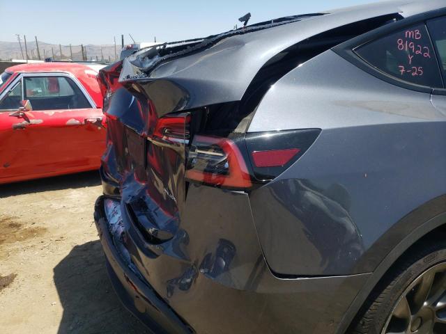 Photo 9 from auction – 2021 TESLA MODEL Y with VIN 5YJYGDEE2MF067927