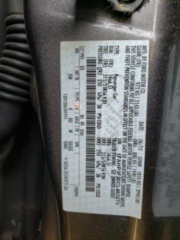 Photo 10 from auction – 2012 FORD FOCUS SE with VIN 1FAHP3F20CL463273