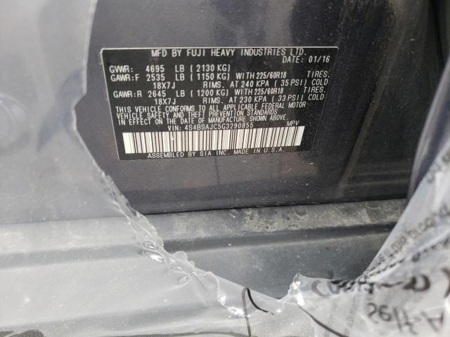 Photo 10 from auction – 2016 SUBARU OUTBACK 2. with VIN 4S4BSAJC5G3290855