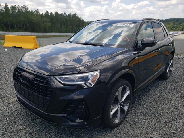 Photo 2 from auction – 2021 AUDI Q3 PREMIUM with VIN WA1EECF3XM1010037