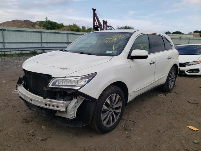 Photo 2 from auction – 2014 ACURA MDX TECHNO with VIN 5FRYD4H44EB008633