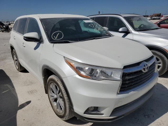 TOYOTA HIGHLANDER 2014 with VIN 5TDZKRFH9ES034798 - Photo from auction