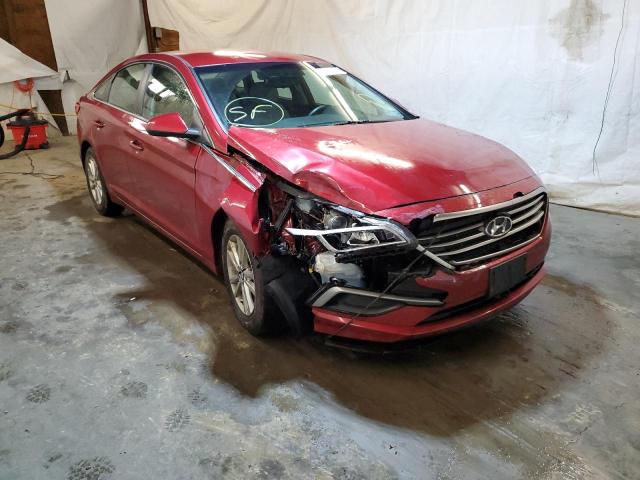 HYUNDAI SONATA SE 2016 with VIN 5NPE24AF3GH319738 - Photo from auction