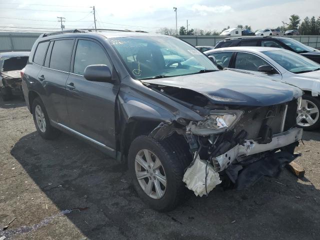 TOYOTA HIGHLANDER 2013 with VIN 5TDBK3EH3DS226040 - Photo from auction