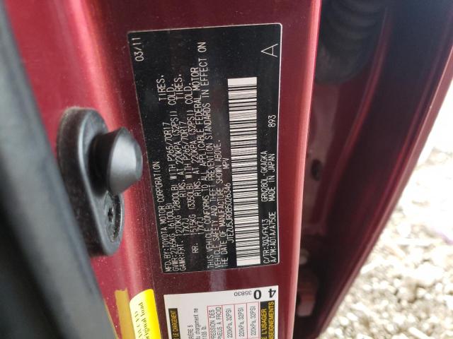 Photo 10 from auction – 2011 TOYOTA 4RUNNER SR with VIN JTEZU5JR0B5026346