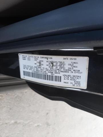 Photo 10 from auction – 2001 TOYOTA 4RUNNER SR with VIN JT3GN86R310185302