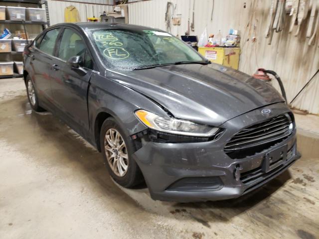 FORD FUSION S 2015 with VIN 3FA6P0G71FR205480 - Photo from auction