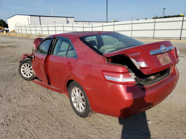 Photo 3 from auction – 2010 TOYOTA CAMRY BASE with VIN 4T1BF3EK3AU535591