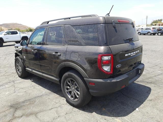 Photo 3 from auction – 2021 FORD BRONCO SPO with VIN 3FMCR9B66MRB38491