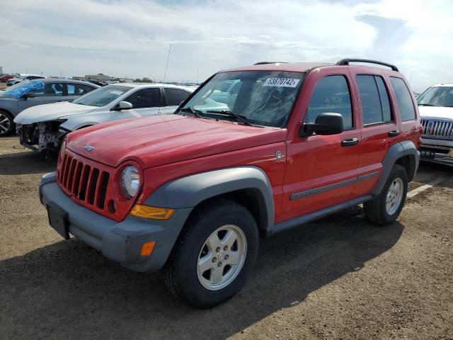 Photo 2 from auction – 2005 JEEP LIBERTY SP with VIN 1J4GL48K25W626098