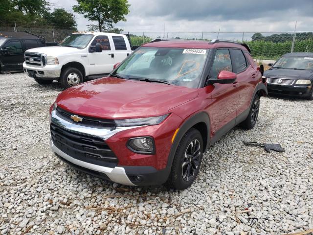 Photo 2 from auction – 2021 CHEVROLET TRAILBLAZE with VIN KL79MPS24MB093048