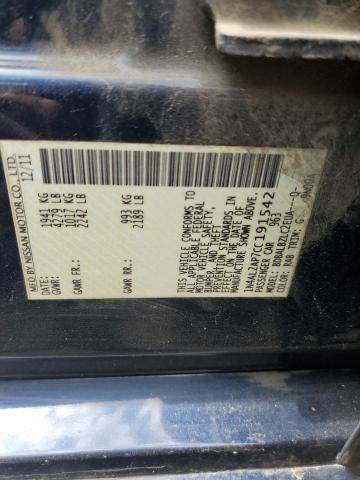 Zdjęcie 10 z aukcji – 2012 NISSAN ALTIMA BAS z VIN 1N4AL2AP7CC191542