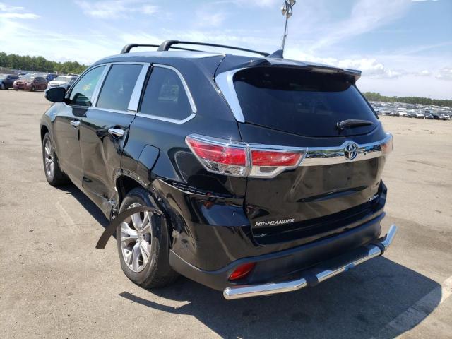 Photo 3 from auction – 2014 TOYOTA HIGHLANDER with VIN 5TDJKRFH7ES013994