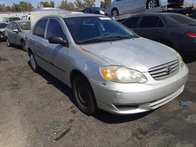 TOYOTA COROLLA CE 2003 with VIN JTDBR32E930008921 - Photo from auction