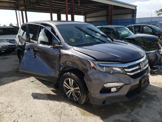 HONDA PILOT EXL 2018 with VIN 5FNYF6H53JB017754 - Photo from auction