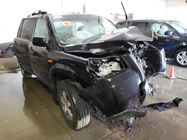 HONDA PILOT EXL 2007 with VIN 5FNYF18567B016559 - Photo from auction