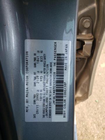 Photo 10 from auction – 2012 MAZDA 3 I with VIN JM1BL1M87C1529059
