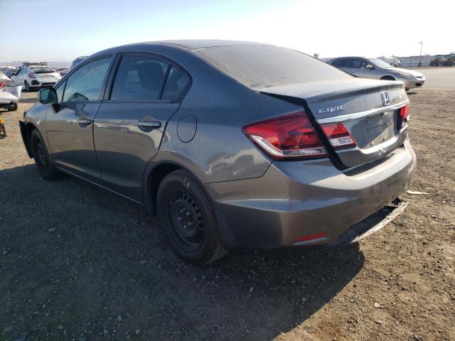 Photo 3 from auction – 2013 HONDA CIVIC LX with VIN 19XFB2F56DE270737