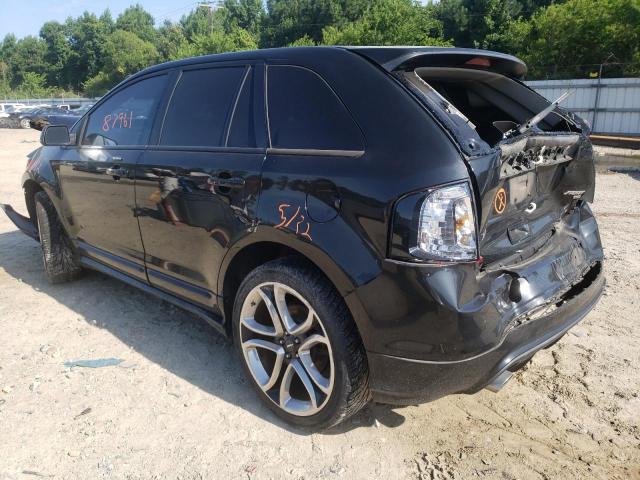 Photo 3 from auction – 2013 FORD EDGE SPORT with VIN 2FMDK4AK3DBC36581