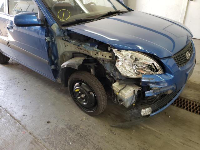 Photo 9 from auction – 2008 KIA RIO BASE with VIN KNADE123786428010