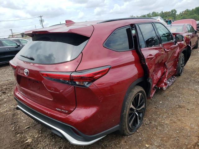 Photo 4 from auction – 2021 TOYOTA HIGHLANDER with VIN 5TDLZRBH3MS136667